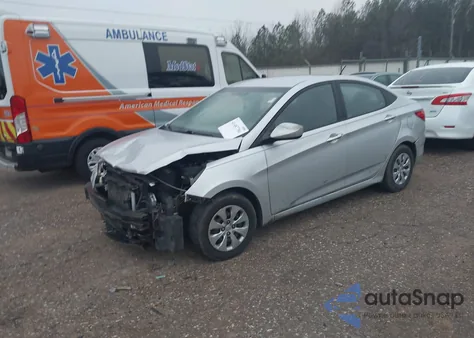2017 Hyundai Accent Se from USA, damaged, VIN KMHCT4AE3HU288277